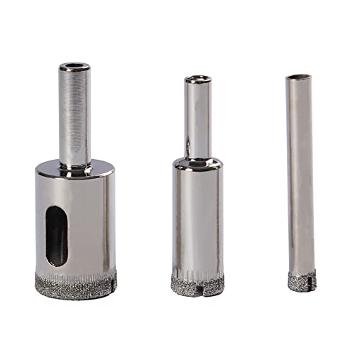 Drilax Diamond Drill Bit Set 1/4, 1/2, 3/4 Inch Drilling Tile Glass Fi –  Drilax Tools