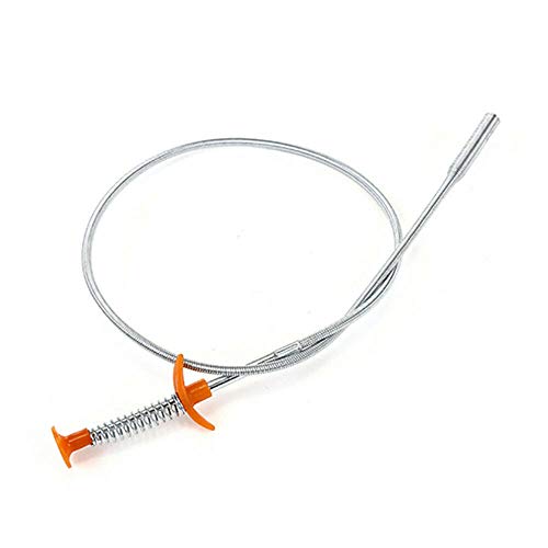 gulrear 69 Toilet Auger Grabber Tool, Flexible Grabber Unclogging Tool,  Four Jaw Pickup, Stainless Steel Telescoping