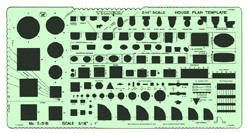 Timely 3/16" scale architectural template