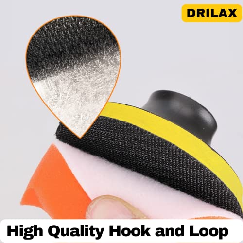 3 Hook & Loop Backing Pad with Removable Foam Layer - 1/4 Shank