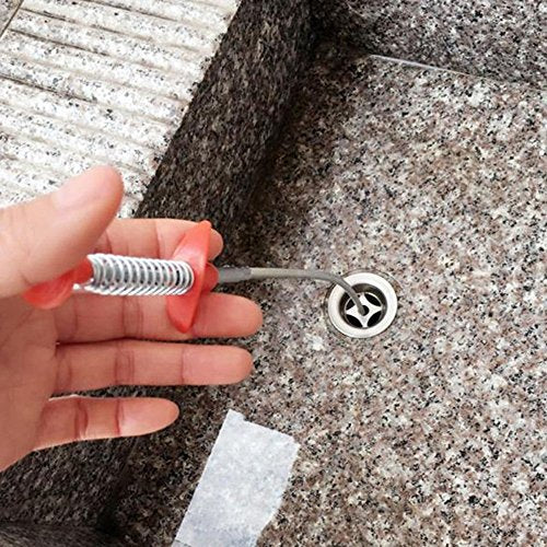 Flexible Grabber Claw Pick Up Reacher Tool With 4 Claws Drain Clog Remover,  Snake Hair Catcher Shower Sink Cleaning Tool